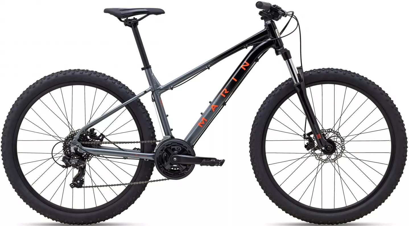 Фотография Велосипед Marin WILDCAT TRAIL WFG 1 27,5" рама M (2023) Черный